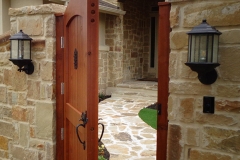 Cedar Door-Open